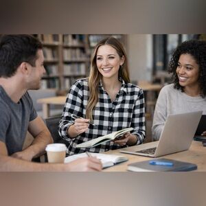 Woolrich Women’s Black/White Buffalo Plaid Stag Shirt